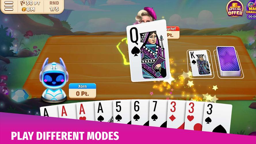 Gin Rummy Stars - Card Game Captura de tela 1