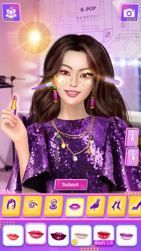 Kpop Girls Dress Up Challenge 스크린샷 1