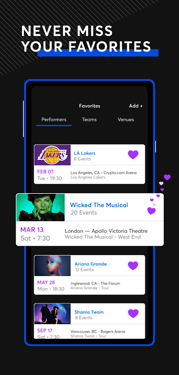 Ticketmaster－Buy, Sell Tickets Captura de tela 2