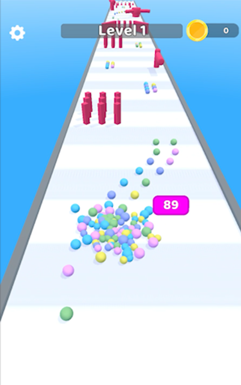 Orbeez Run 3D Mod 스크린샷 1