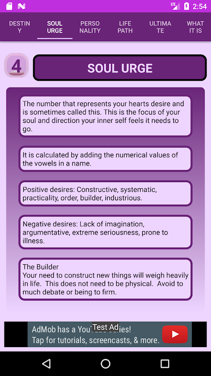 Pythagorean Numerology Calculator Ekran Görüntüsü 3