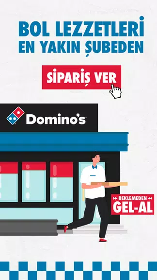 Domino's Pizza Türkiye 스크린샷 1