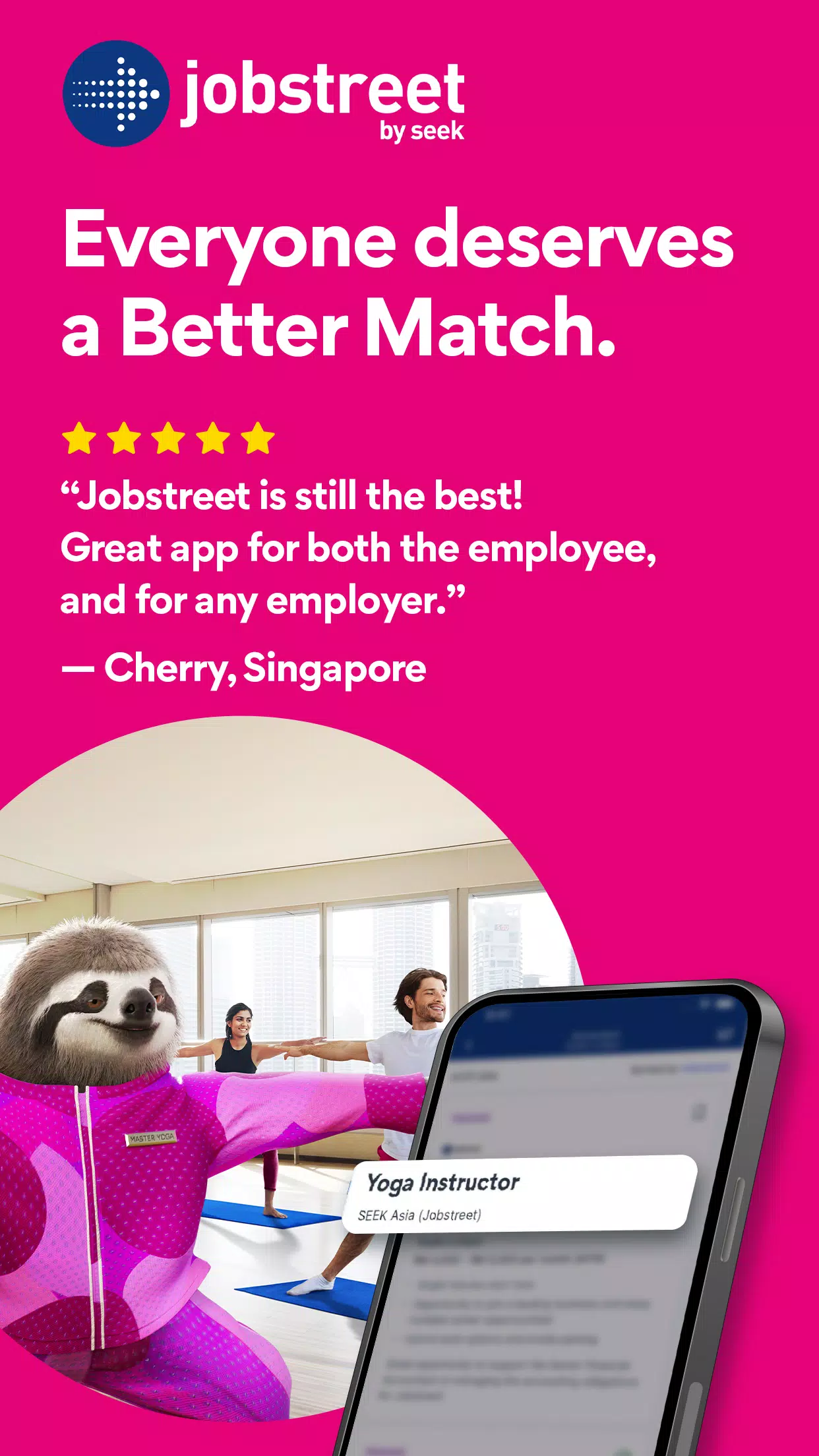 Jobstreet ภาพหน้าจอ 0