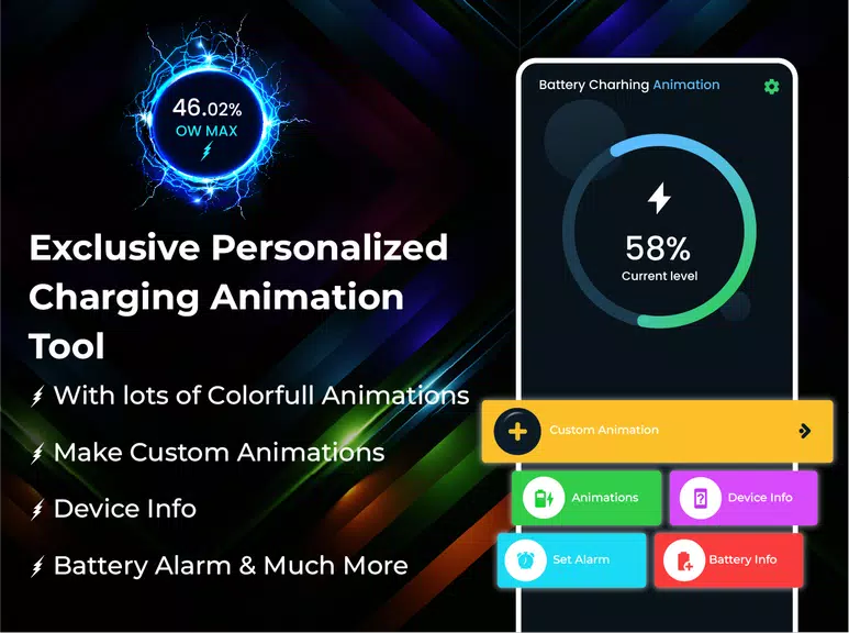 Ultra Fast Charging Animation 螢幕截圖 0
