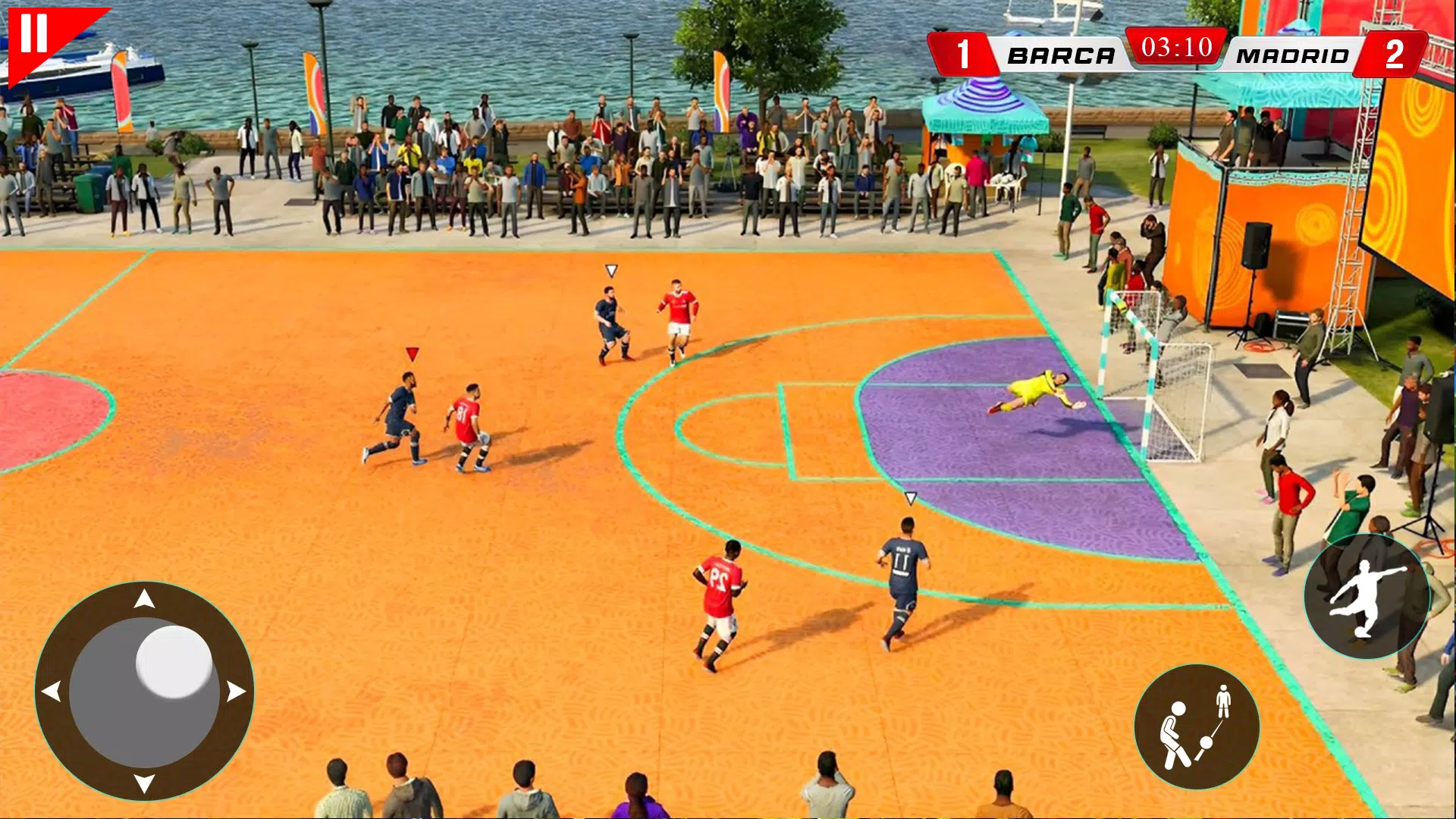 Street Soccer: Futsal Games Schermafbeelding 1