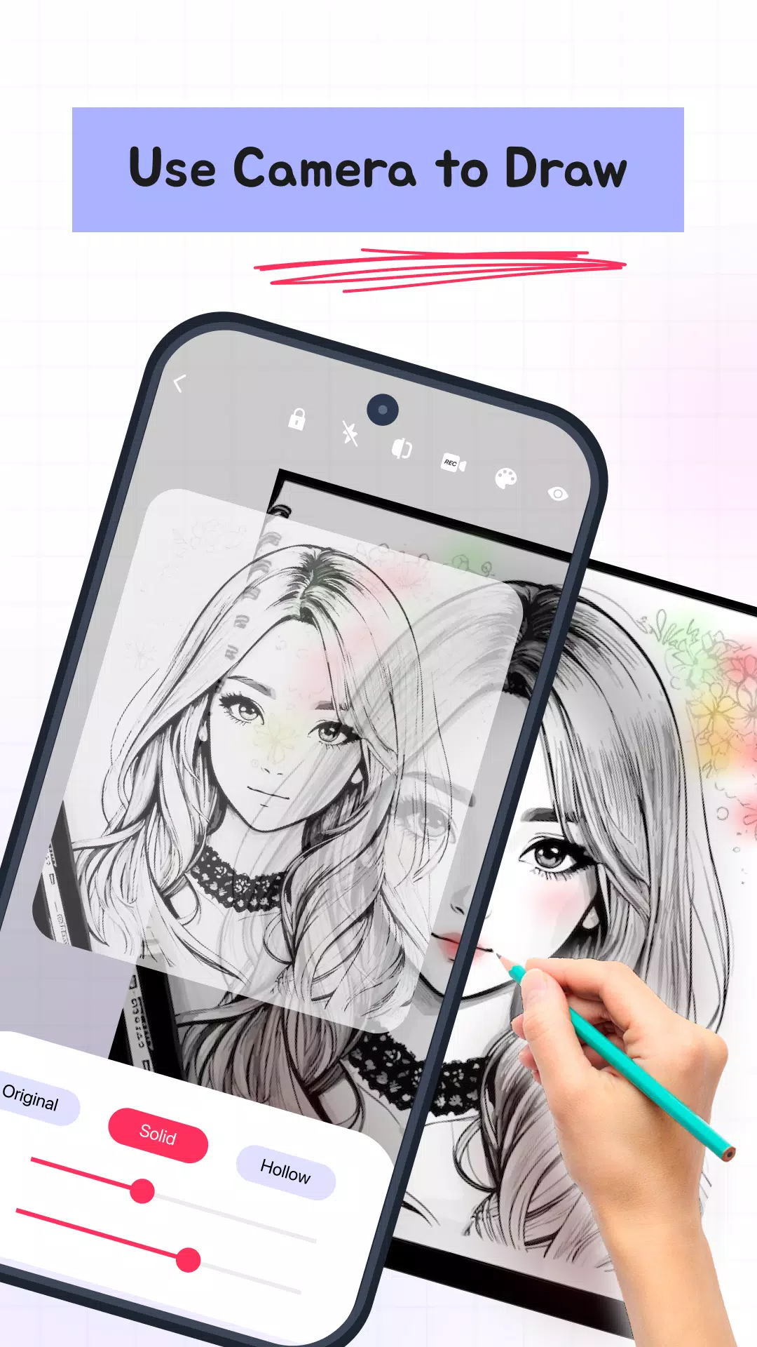 AR Drawing: Anime Sketch スクリーンショット 0