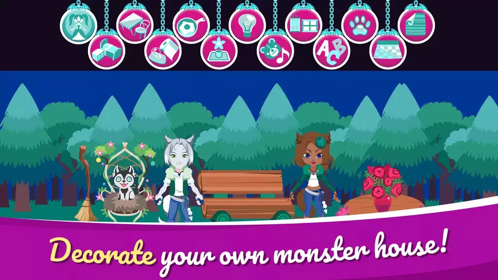 My Monster House: Doll Games 스크린샷 0