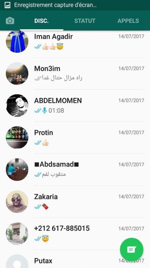 WatsAp Messenger Zrzut ekranu 3