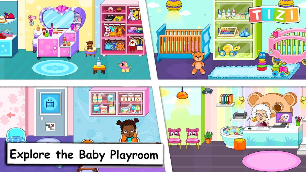 My Tizi Town Daycare Baby Game ภาพหน้าจอ 1