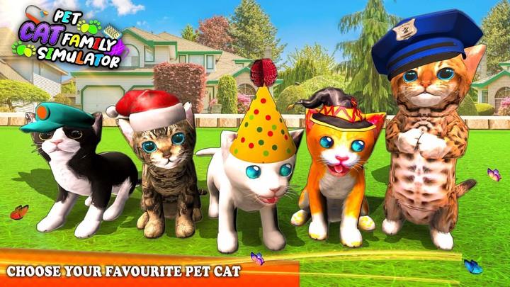 Pet Cat Simulator Cat Games Schermafbeelding 3