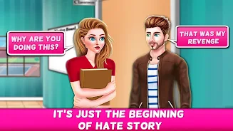 Schermata Hate Love Drama Story Game 0