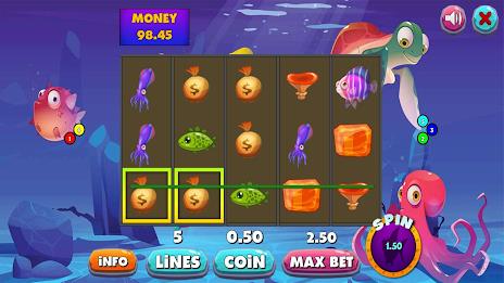 Jackpot underwater City slots Captura de tela 2