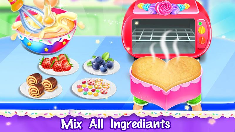 Ice cream Cake Maker Cake Game স্ক্রিনশট 3