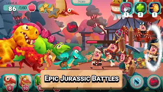 Dino Bash: Travel Through Time ဖန်သားပြင်ဓာတ်ပုံ 3