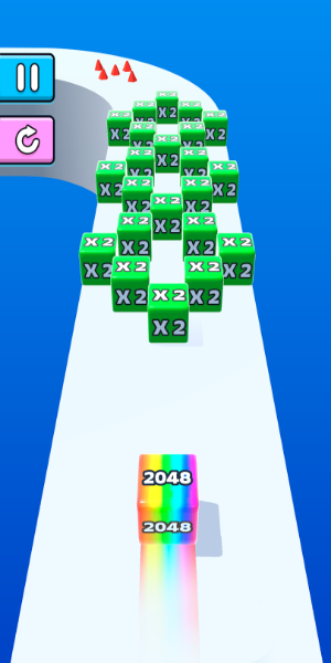 Schermata Jelly Run 2048 2