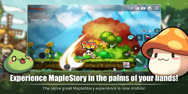 MapleStory M - Fantasy MMORPG MOD Ảnh chụp màn hình 1