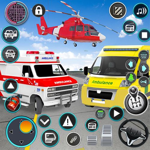 Heli Ambulance Simulator Game 스크린샷 0