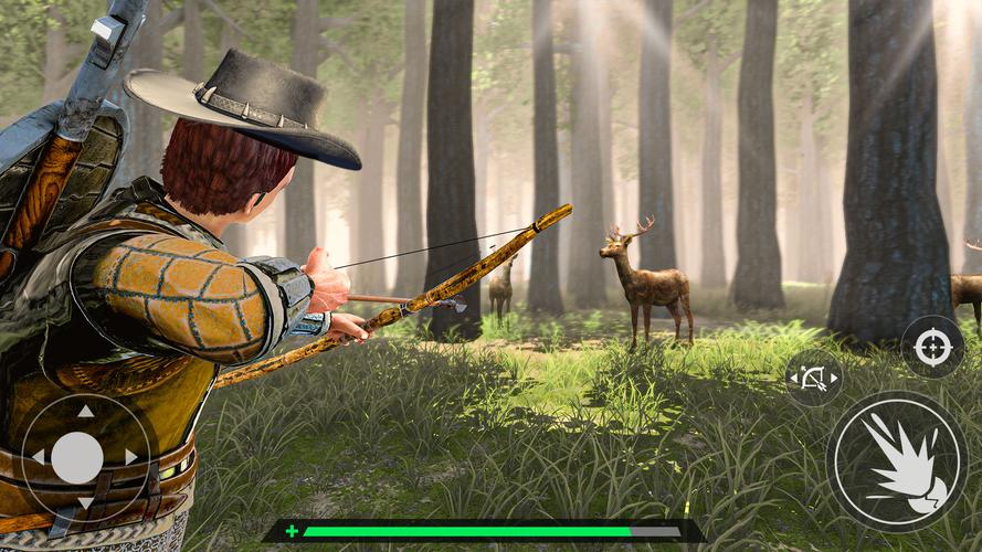 Animal Archery Hunting Games Captura de tela 0