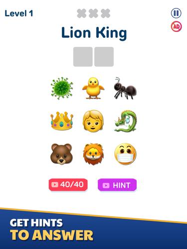 Emoji Quiz Скриншот 1
