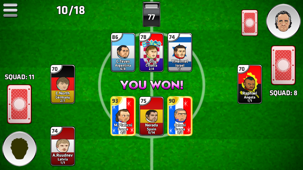 Head Soccer Cards Ekran Görüntüsü 3