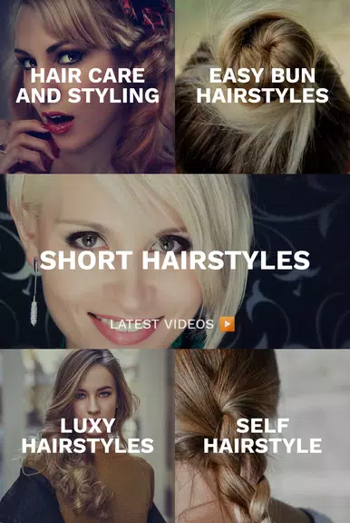 Hairstyles for your face Ekran Görüntüsü 3