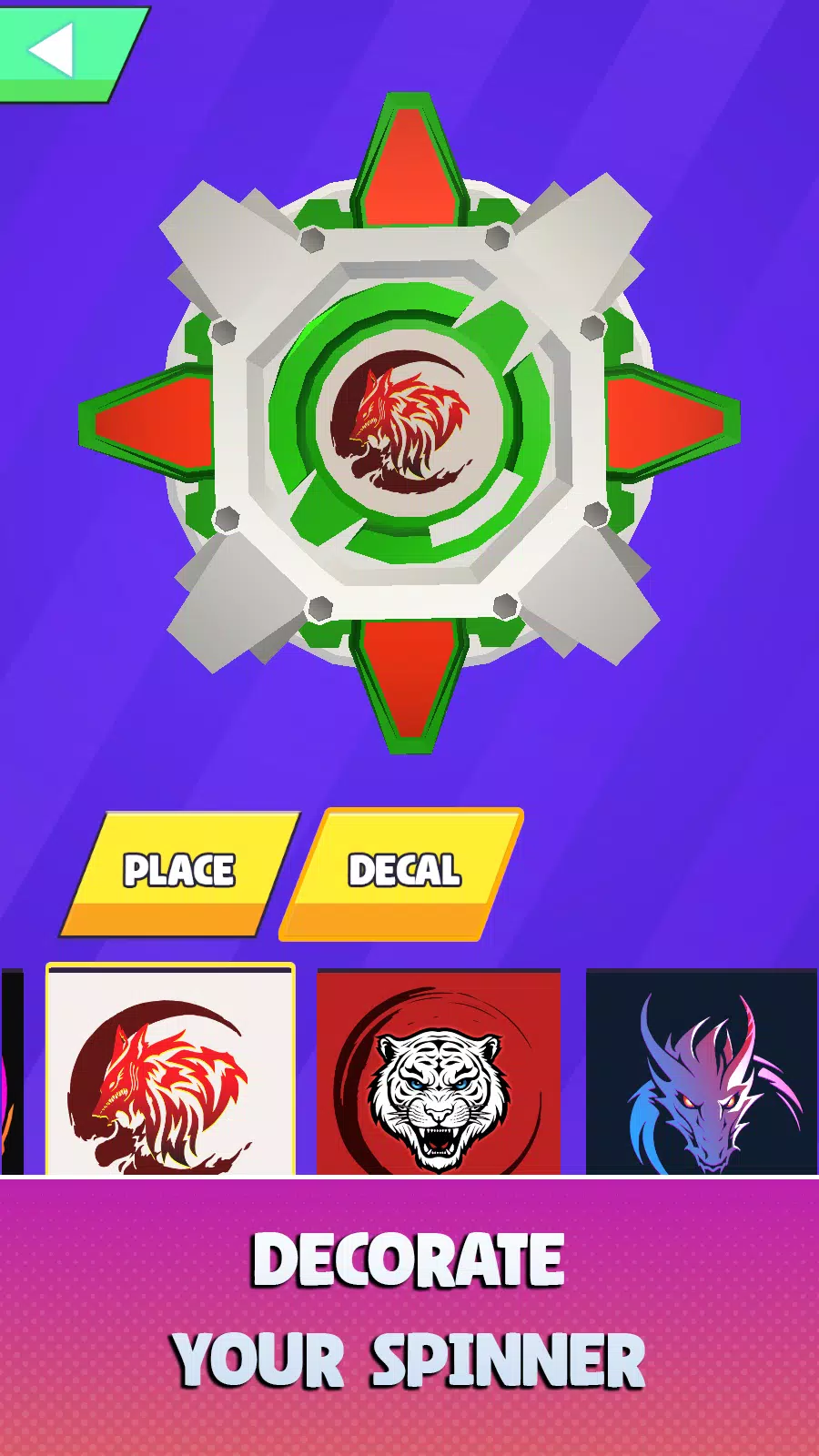 Spinner Infinity: Merge Battle ဖန်သားပြင်ဓာတ်ပုံ 3