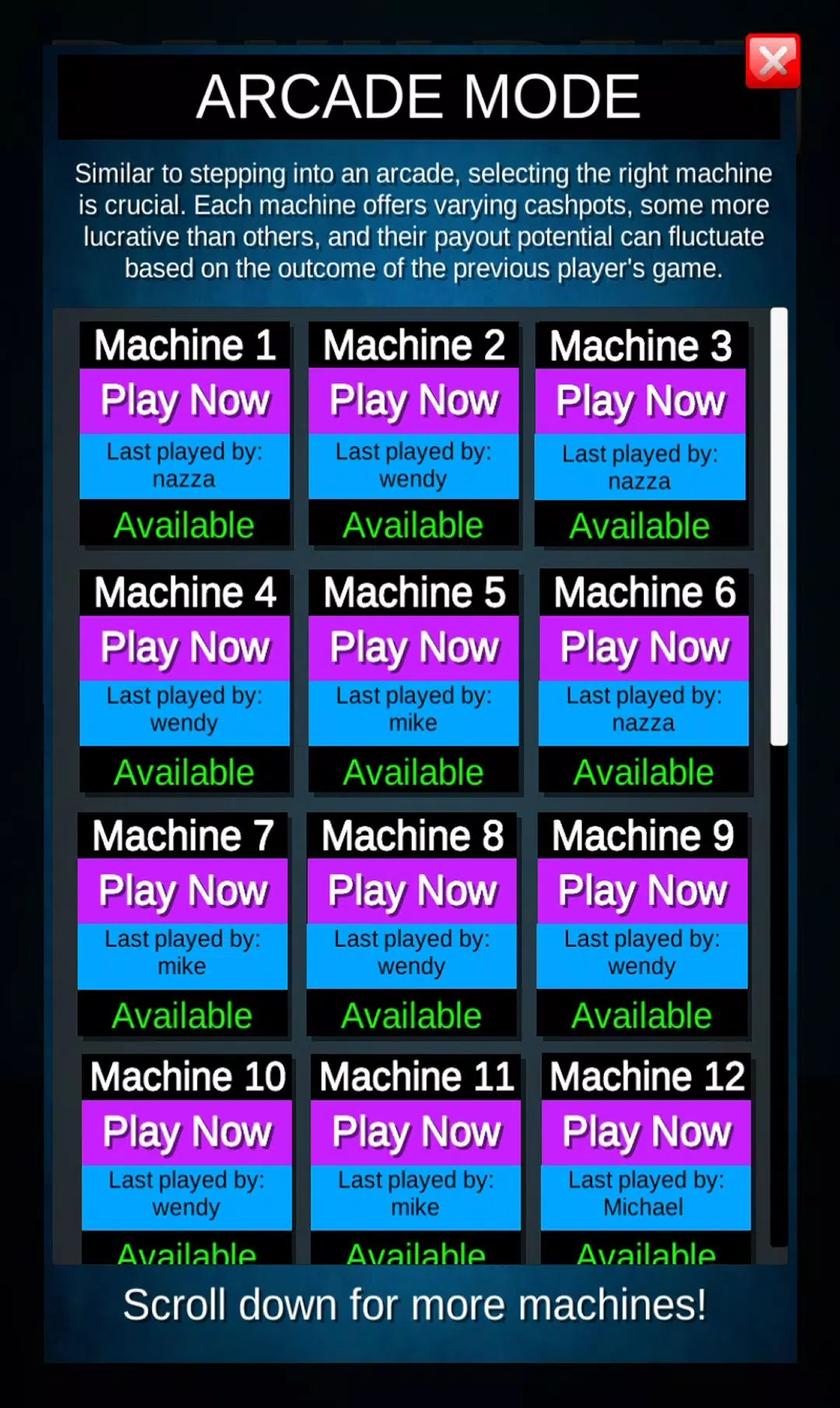 Fruit Machine Arcade Schermafbeelding 2