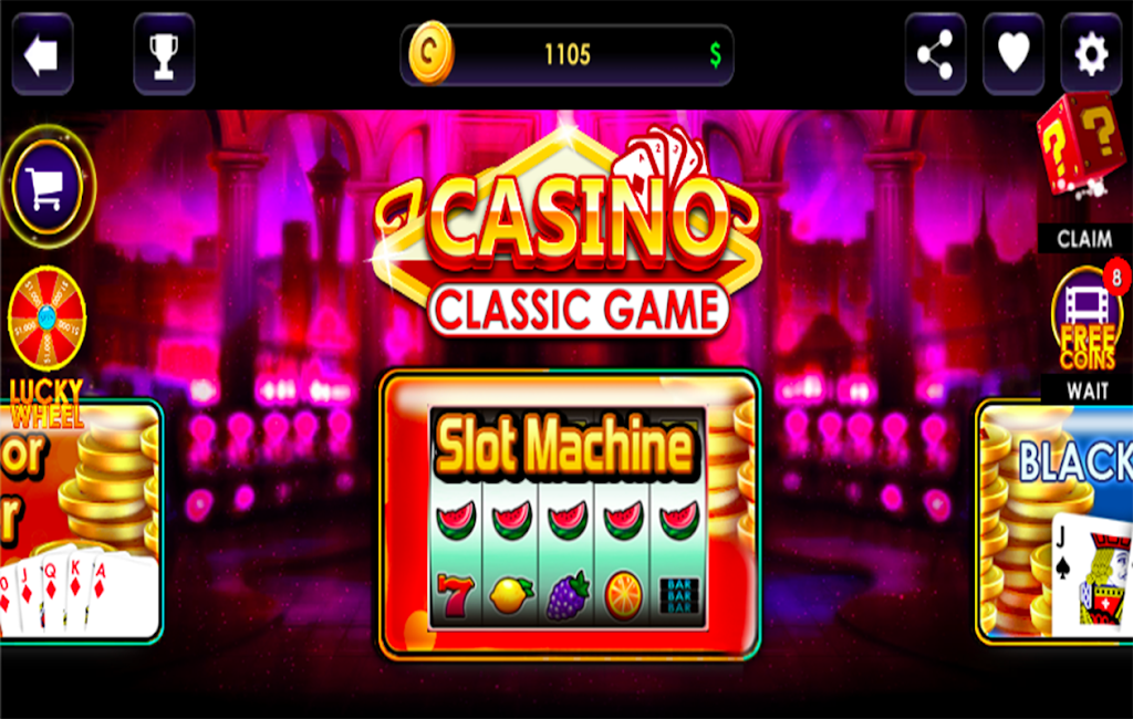 Classic Casino - Slot Machine Black Jack Tangkapan skrin 0