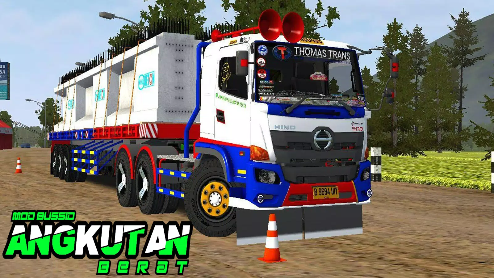 Mod Bussid Angkutan Berat ภาพหน้าจอ 0