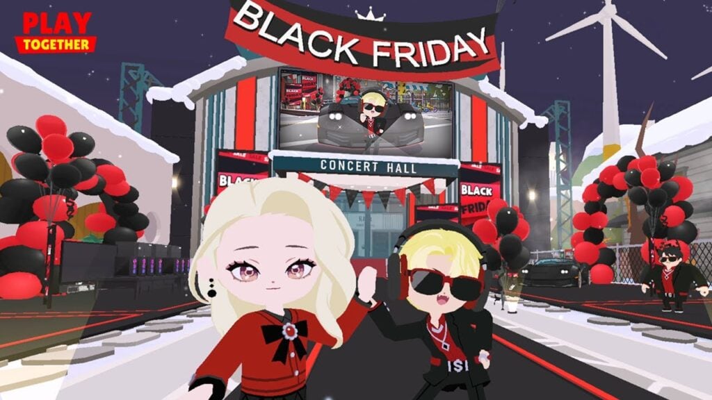 Os minijogos de inverno começam em Play Together junto com a Black Friday!