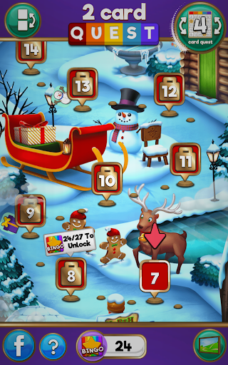 Bingo Quest Winter Garden - Christmas Adventure ဖန်သားပြင်ဓာတ်ပုံ 0