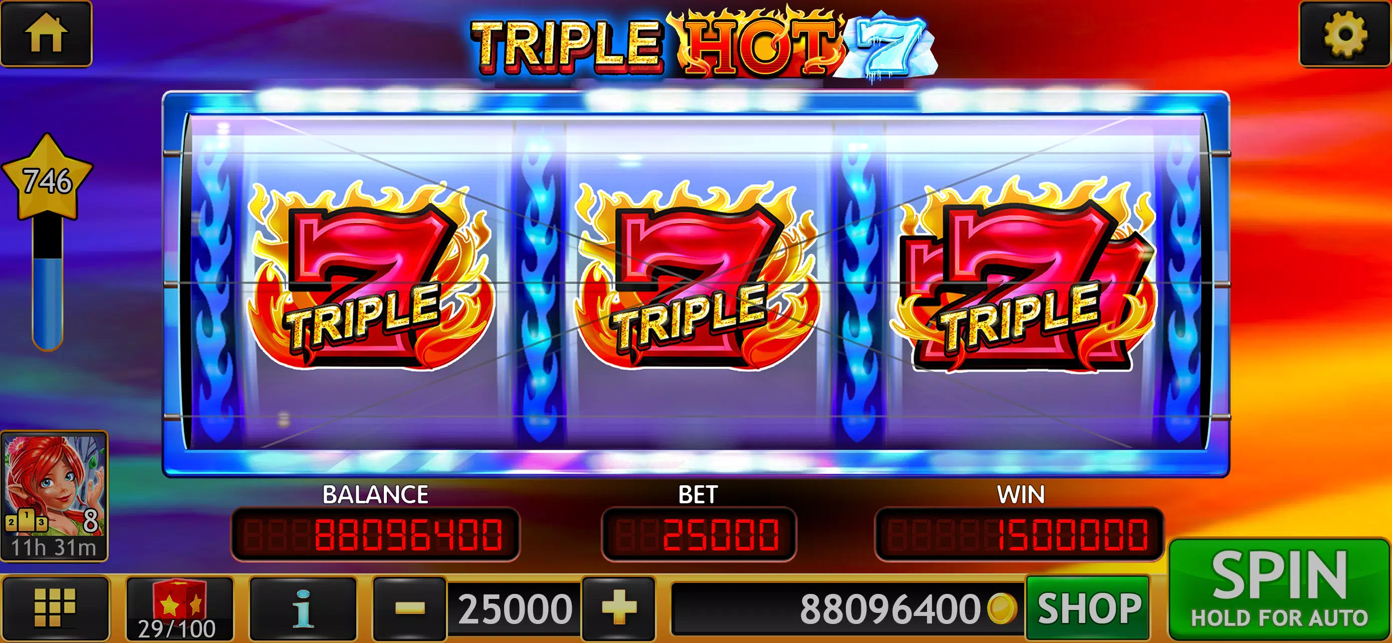 Wild Triple 777 Slots Casino Ekran Görüntüsü 2