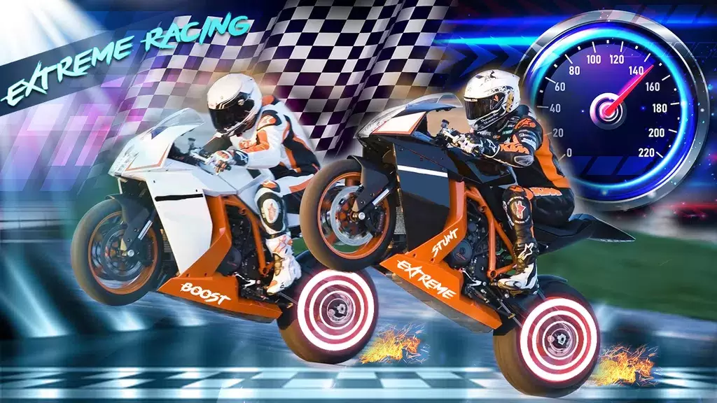 MotorBike Racing Simulator 3d 스크린샷 0