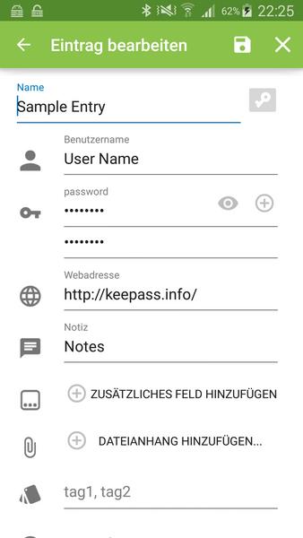 Keepass2Android ภาพหน้าจอ 0