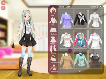 Anime Girl Creator & Dress Up Capture d'écran 2