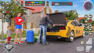 City Taxi Simulator Taxi games Tangkapan skrin 3