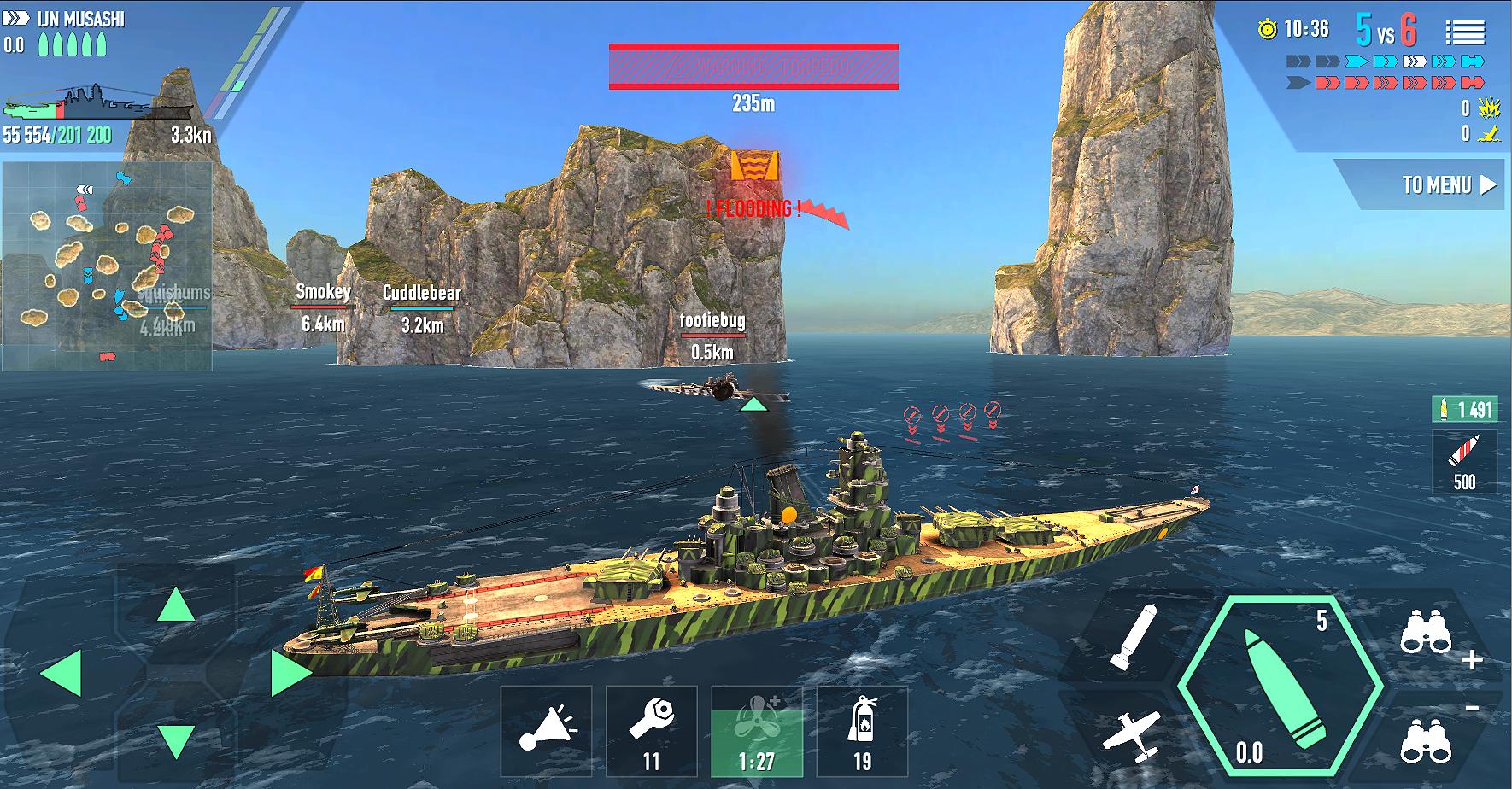 Battle of Warships: Online Captura de pantalla 3