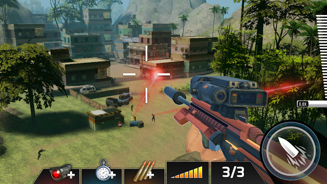 Kill Shot Bravo: 3D Sniper FPS Mod Tangkapan skrin 0