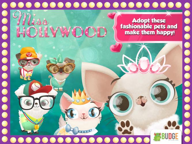 Miss Hollywood - Fashion Pets स्क्रीनशॉट 0