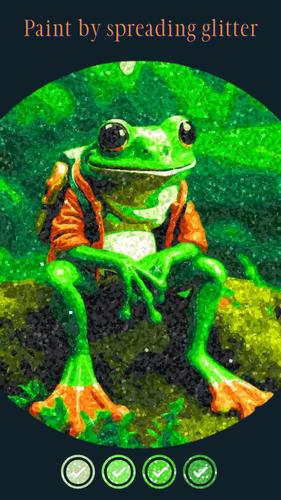 Glitty: glitter coloring books 螢幕截圖 1