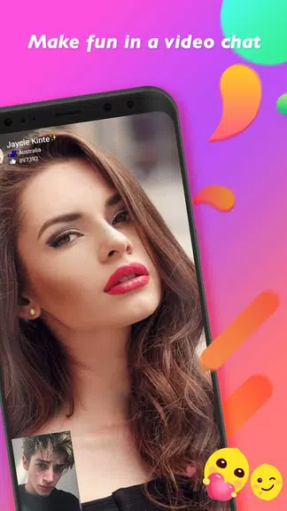 Veego Live - Random video chat & Meet friends 스크린샷 1