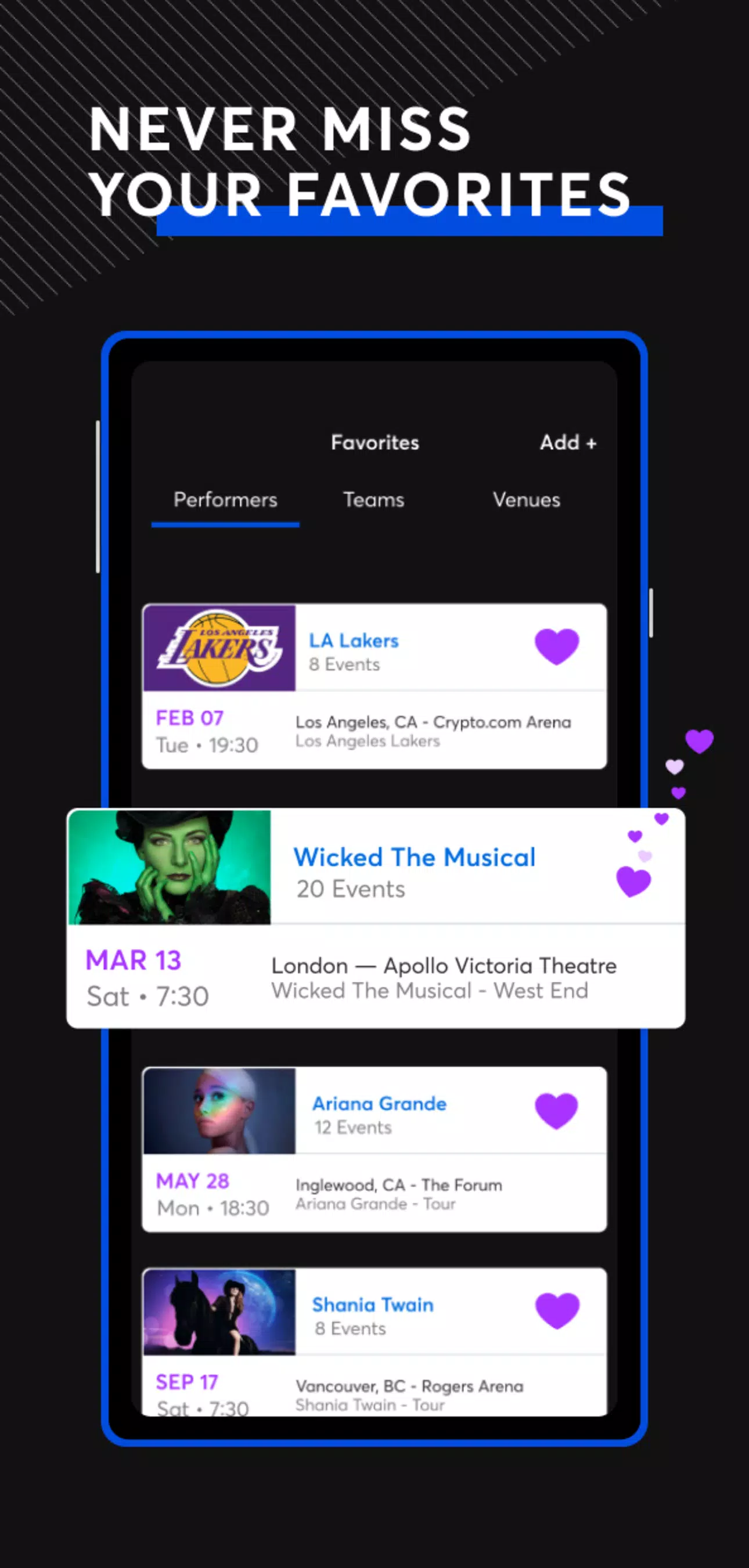 Ticketmaster－Buy, Sell Tickets 螢幕截圖 2