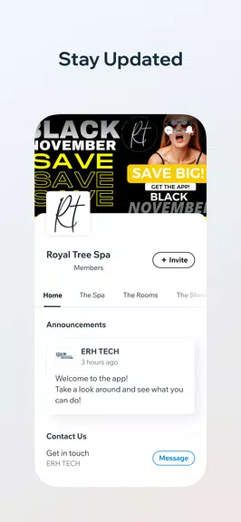 Royal Tree Spa Schermafbeelding 0