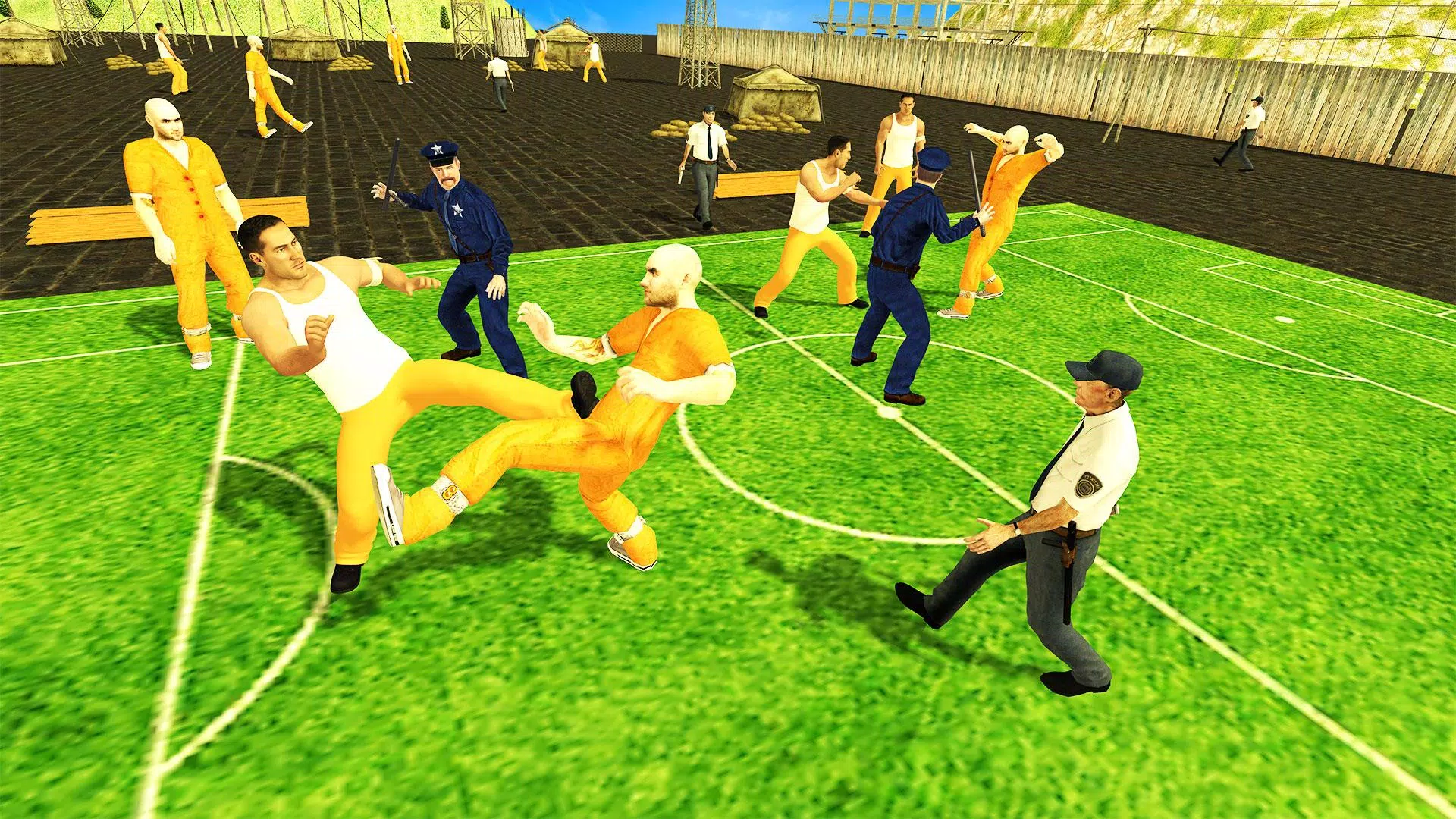 Prison Squad Escape Survival Captura de tela 3