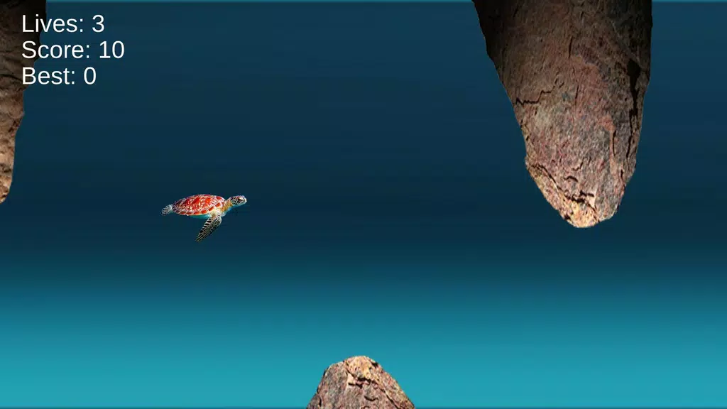 Turtle Run: Ocean Adventure Captura de pantalla 2