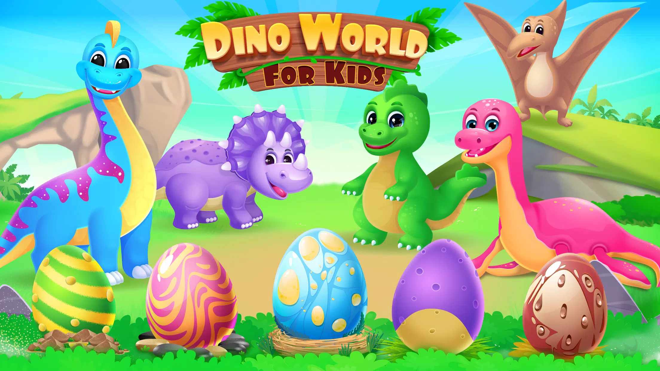 Schermata Dino World Jurassic for Kids 0