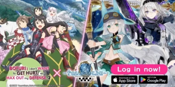 흥미 진진한 새로운 콜라 브를 위해 Anime Bofuri와 Toram Online 파트너