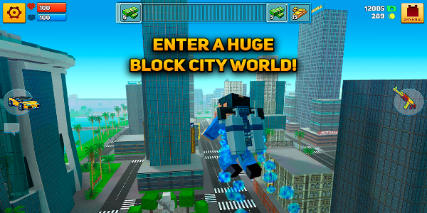 Block City Wars: Pixel Shooter 螢幕截圖 1