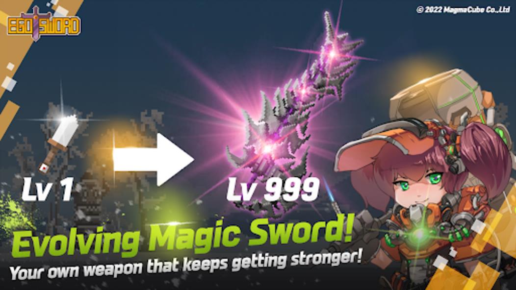 Ego Sword : Idle Hero Training Mod ဖန်သားပြင်ဓာတ်ပုံ 0