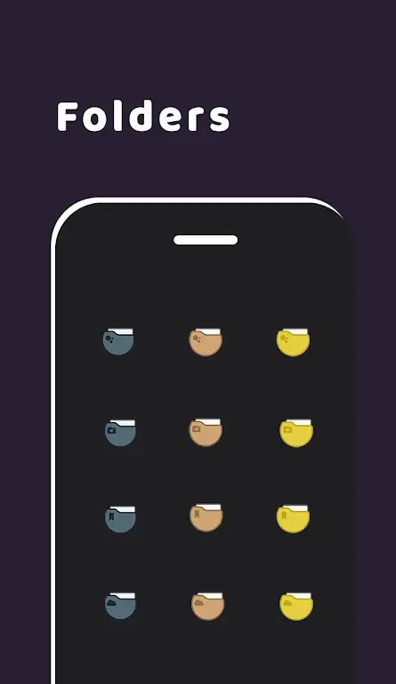 Duo Nano Icon Pack Tangkapan skrin 3